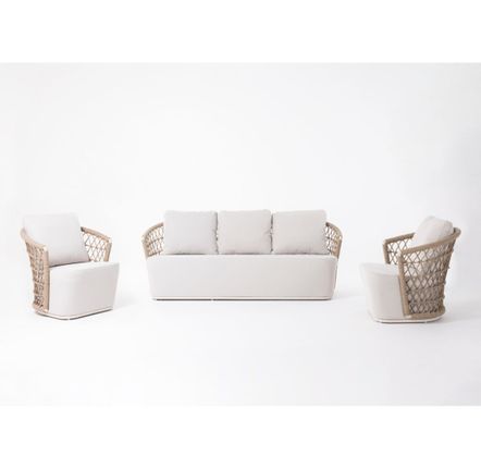 Canapés de jardin - CANAPÉ D'EXTÉRIEUR ISQUIA-1 - CRISAL DECORACIÓN