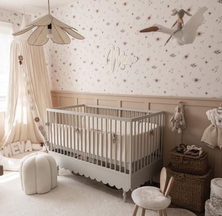 Children's bedrooms - Flowers Mini Mini Wallpaper/ Return to Innocence - DEKORNIK
