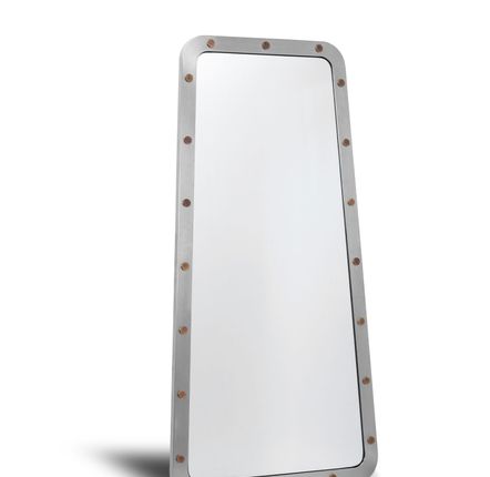 Walk-in closets - Cluster Mirror full length In Stainless Steel Structure and Bronze - DUISTT