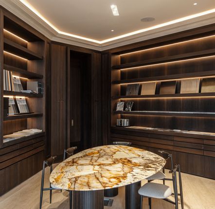 Dining Tables - Omaha — Natural stone tables with organic shapes - LIVINGSTONE