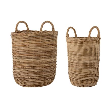 Paniers - Sede Panier, Nature, Rotin Set of 2 - BLOOMINGVILLE MULTIBRAND HOUSE
