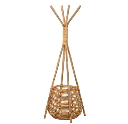 Mounting accessories - Salerno Coat Rack, Nature, Rattan  - BLOOMINGVILLE MULTIBRAND HOUSE