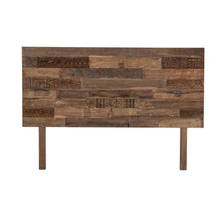 Beds - Rilo Headboard, Brown, Reclaimed Wood  - CREATIVE COLLECTION