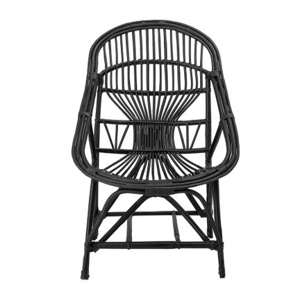 Lounge chairs - Joline Lounge Chair, Black, Cane  - BLOOMINGVILLE MULTIBRAND HOUSE