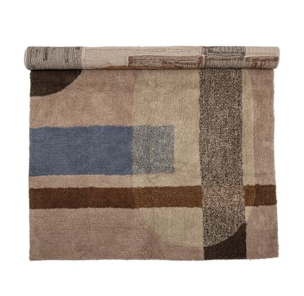 Rugs - Zofia Rug, Brown, Cotton  - BLOOMINGVILLE MULTIBRAND HOUSE