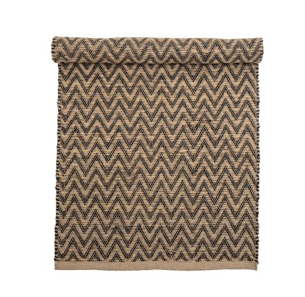 Rugs - Lieu Rug, Black, Jute  - BLOOMINGVILLE MULTIBRAND HOUSE