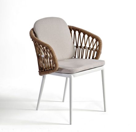 Lawn chairs - OUTDOOR DINING CHAIR VIOLET-3 - CRISAL DECORACIÓN
