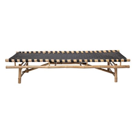 Beds - Vida Daybed, Black, Bamboo  - BLOOMINGVILLE MULTIBRAND HOUSE
