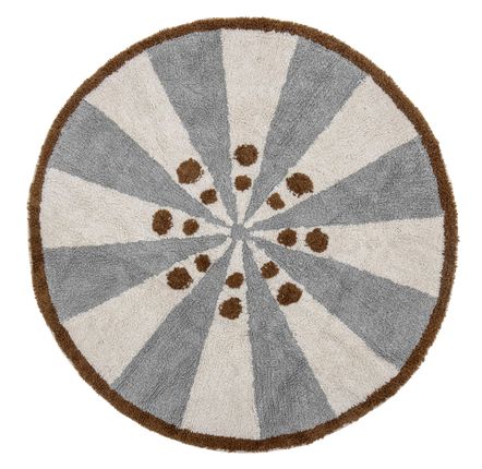 Rugs - Anker Rug, Blue, Cotton  - BLOOMINGVILLE MINI
