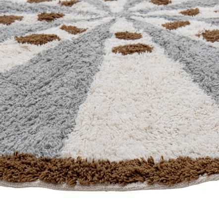 Rugs - Anker Rug, Blue, Cotton  - BLOOMINGVILLE MINI