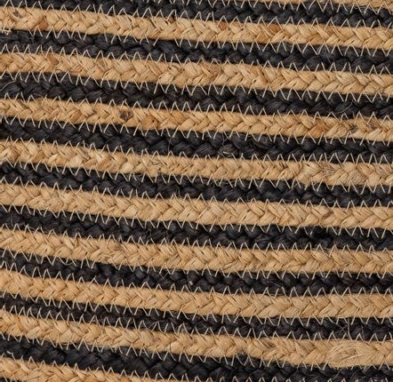 Poufs - Nao Pouf, Noir, Jute  - BLOOMINGVILLE MULTIBRAND HOUSE