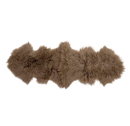Fabrics - Abo Skin, Brown, Lambskin Tibetian  - BLOOMINGVILLE MULTIBRAND HOUSE