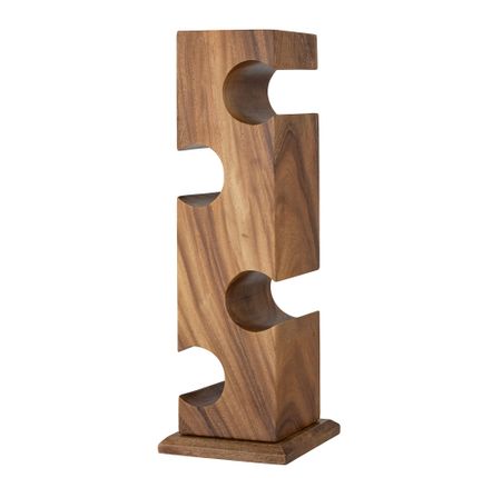 Accessoires pour le vin - Ellion Casier à vin, Marron, Acacia  - BLOOMINGVILLE MULTIBRAND HOUSE