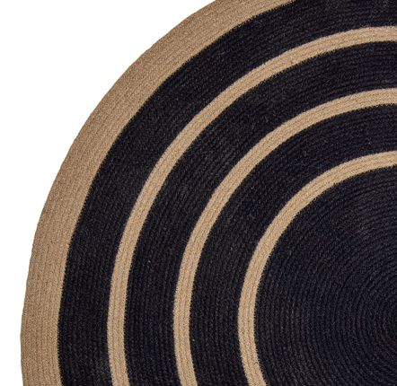 Rugs - Lune Rug, Black, Seagrass  - BLOOMINGVILLE MULTIBRAND HOUSE