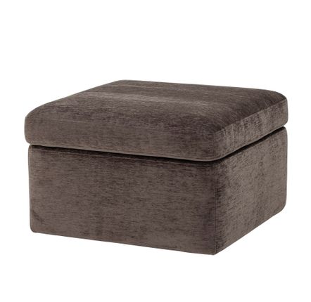 Poufs - Lanna Pouf, Marron, FSC® Mix , Polyester  - BLOOMINGVILLE MULTIBRAND HOUSE