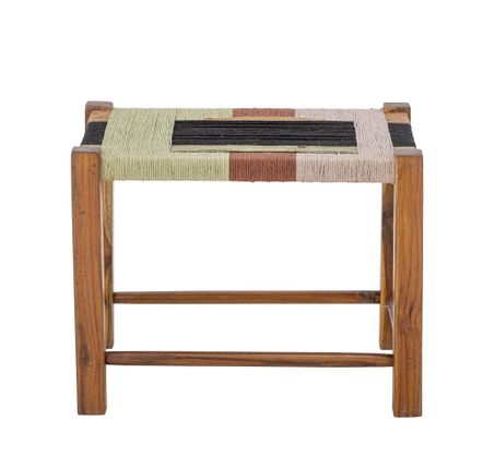 Tabourets - Verde Tabouret, Marron, Jute  - BLOOMINGVILLE MULTIBRAND HOUSE