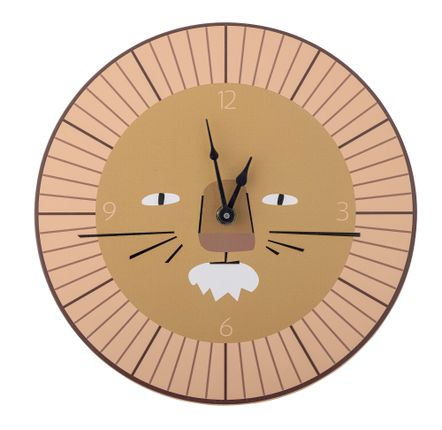 Horloges - Harrison Horloge murale, Marron, MDF  - BLOOMINGVILLE MINI