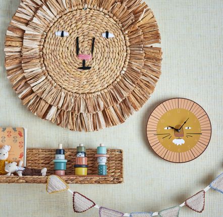 Horloges - Harrison Horloge murale, Marron, MDF  - BLOOMINGVILLE MINI