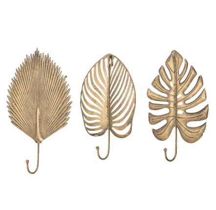 Mounting accessories - Tane Hook, Brass, Metal Set of 3 - CREATIVE COLLECTION