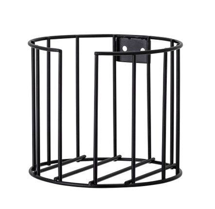 Bathroom storage - Klemens Toilet Roll Holder, Black, Metal  - BLOOMINGVILLE MULTIBRAND HOUSE