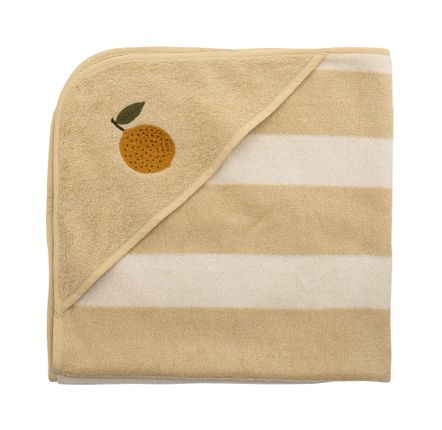 Serviettes de bain - Agnes Serviette, Nature, Coton OEKO-TEX®  - BLOOMINGVILLE MINI