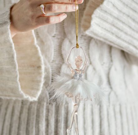 Guirlandes et boules de Noël - Misty Bibelot, Blanc, Plastique  - BLOOMINGVILLE MULTIBRAND HOUSE
