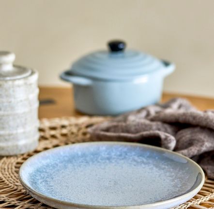 Everyday plates - Paula Plate, Blue, Stoneware  - BLOOMINGVILLE MULTIBRAND HOUSE