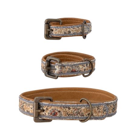 Accessoires animaux - Imola Collier pour chien, Blue, Coton Set of 3 - BLOOMINGVILLE MULTIBRAND HOUSE