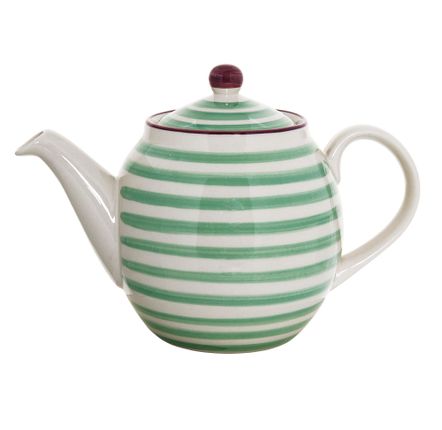 Kitchen utensils - Patrizia Teapot, Green, Stoneware - BLOOMINGVILLE MULTIBRAND HOUSE