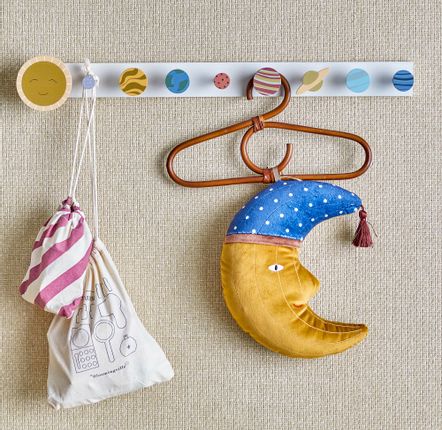 Mounting accessories - Aranya Hanger, Brown, Rattan  - BLOOMINGVILLE MINI