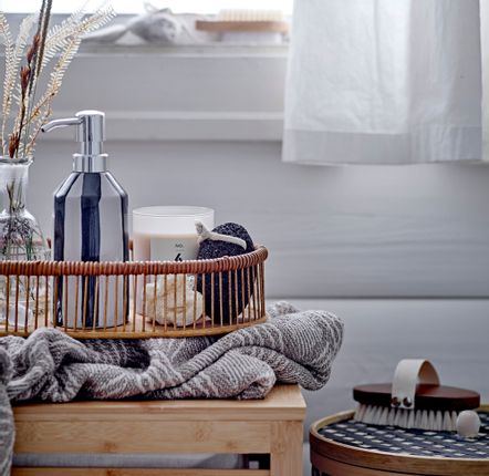 Paniers - Aden Panier à linge, Nature, Bambou  - BLOOMINGVILLE MULTIBRAND HOUSE