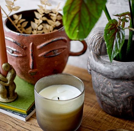 Flower pots - Lo Flowerpot, Brown, Stoneware  - BLOOMINGVILLE MULTIBRAND HOUSE