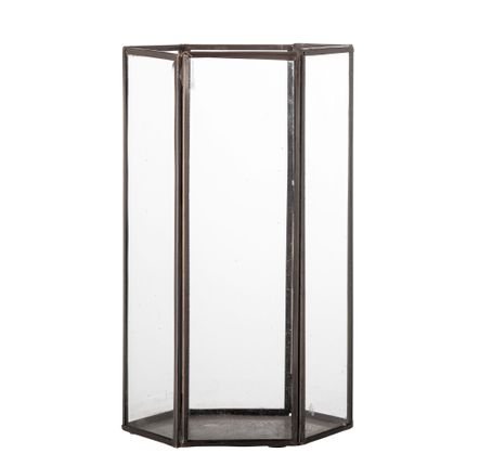 Outdoor table lamps - Acentia Lantern, Copper, Glass  - BLOOMINGVILLE MULTIBRAND HOUSE