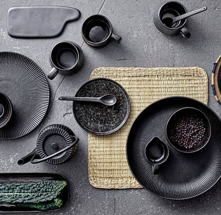 Bowls - Neri Bowl, Black, Stoneware  - BLOOMINGVILLE MULTIBRAND HOUSE
