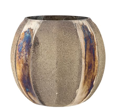 Candlesticks and candle holders - Felecia Votive, Gold, Recycled Glass  - BLOOMINGVILLE MULTIBRAND HOUSE