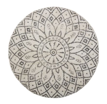 Rugs - Acton Rug, Black, Cotton  - BLOOMINGVILLE MULTIBRAND HOUSE
