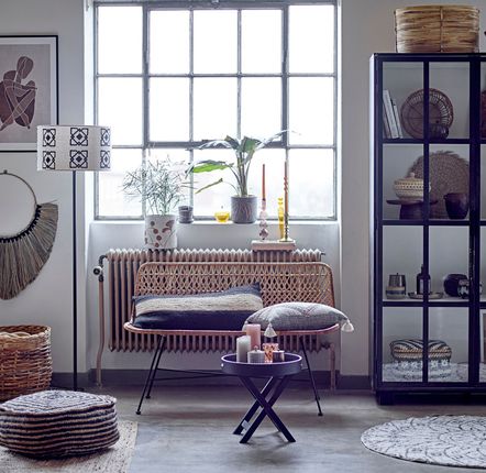 Rugs - Acton Rug, Black, Cotton  - BLOOMINGVILLE MULTIBRAND HOUSE