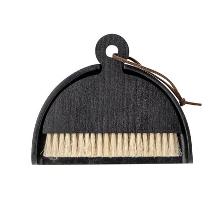 Brosserie - Cleaning Pelle et balai, Noir, Hêtre Set of 2 - BLOOMINGVILLE MULTIBRAND HOUSE