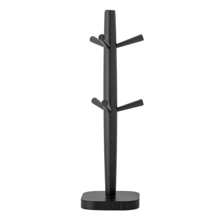 Mounting accessories - Tippie Cup Rack, Black, Pine  - CREATIVE COLLECTION