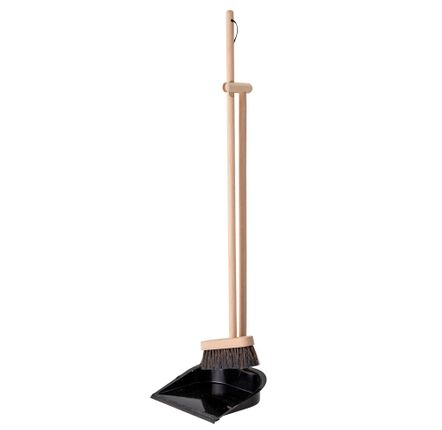 Brosserie - Cleaning Pelle et balai, Nature, Hêtre Set - BLOOMINGVILLE MULTIBRAND HOUSE