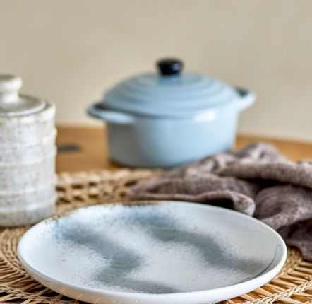Everyday plates - Paula Plate, Grey, Stoneware  - BLOOMINGVILLE MULTIBRAND HOUSE