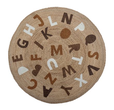 Rugs - Dinne Rug, Brown, Jute  - BLOOMINGVILLE MINI