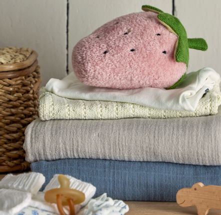 Accessoires pour puériculture - Simme Hochet, Rose, Polyester  - BLOOMINGVILLE MINI