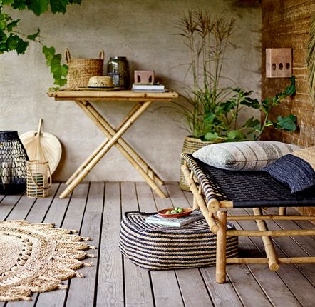 Outdoor table lamps - Ora Wall Lantern, Nature, Terracotta  - BLOOMINGVILLE MULTIBRAND HOUSE