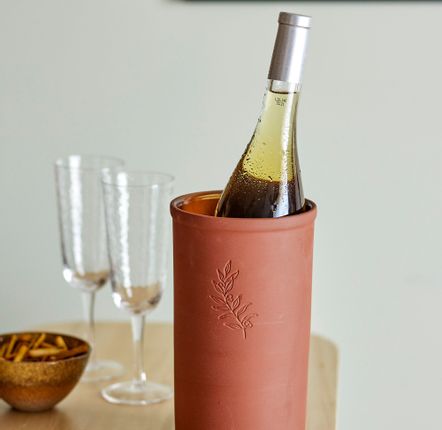 Accessoires pour le vin - Tenkai Refroidisseur de vin, Orange, Terre cuite  - BLOOMINGVILLE MULTIBRAND HOUSE