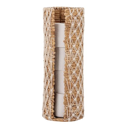 Bathroom storage - Jussi Toilet Roll Holder, Nature, Banana Leaf  - BLOOMINGVILLE MULTIBRAND HOUSE