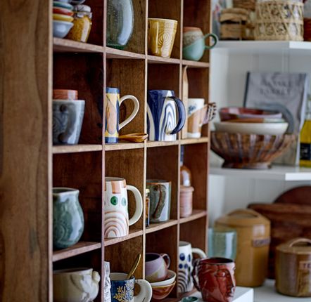 Mugs - Paula Cup, Purple, Stoneware  - BLOOMINGVILLE MULTIBRAND HOUSE