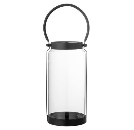 Candlesticks and candle holders - Danila Votive, Black, Glass  - BLOOMINGVILLE MULTIBRAND HOUSE