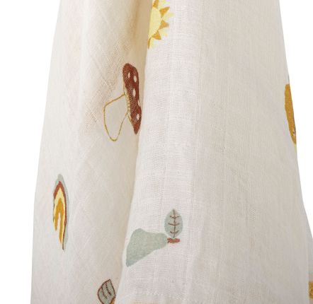 Accessoires pour puériculture - Agnes Couverture, Blanc, Coton  - BLOOMINGVILLE MINI