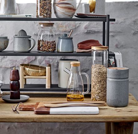 Brosserie - Ninna Torchon pour la vaisselle, Gris, Coton Set of 3 - BLOOMINGVILLE MULTIBRAND HOUSE